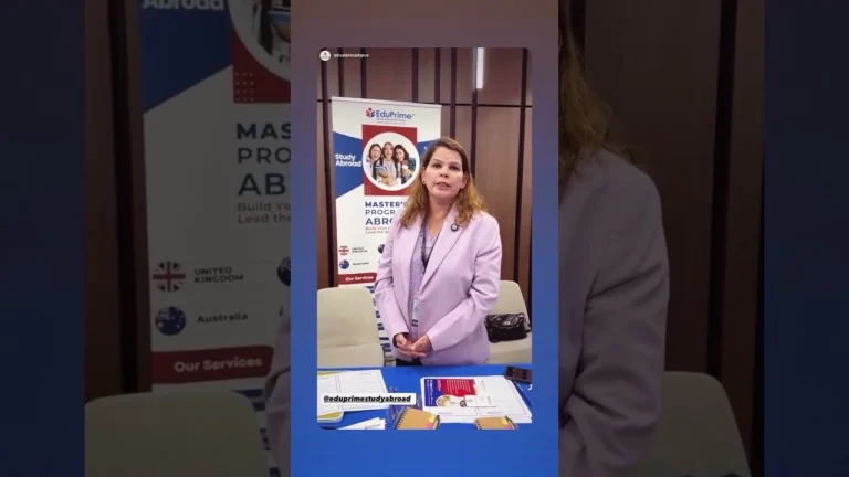 EduPrime at Abu Dhabi University Career Fair Study Abroad & Career Counselling UAE